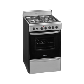 Cocina A Gas Longvie 19501x 56cm Inox Encendido Una Mano