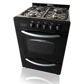 Cocina Multigas Domec, CNUG Tipo Gastronomica, negra