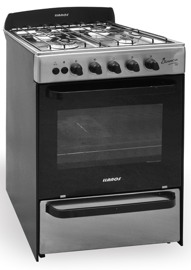 Cocina Multigas Bianca Acero 5630X Con Luz En Horno...