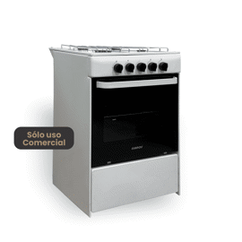 Cocina  Comercial 4H Blanca 