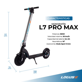 Monopatin Scooter Elec L7promax 10´´ 700W