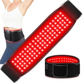 Cinturón De Terapia De Luz Roja  660 Nm Y 850 Nm Para Aliviar El Dolor Corporal