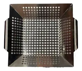 Rejilla Cuadrada De Acero Inoxidable  31.5 Cm X 30