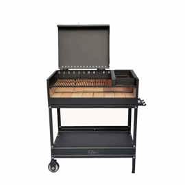Parrilla Ñuke Alamo 75 Altura 110 Cm Ancho 86 Cm Chu...