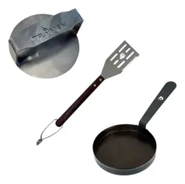 Kit Gourmet Smasher Espátula Y Provoletera