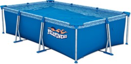 Pileta Estructural Rectangular De Lona De 2800 Litro...