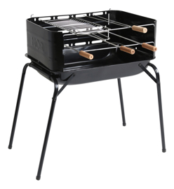 Parrilla Portátil Carbón Araguaia Campin Plegable