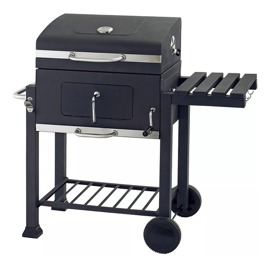 Parrilla Portatil Asador Tapa Chulengo Ruedas Carbón...