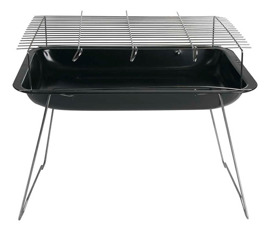 Parrilla Portatil Brasera 003004 Color Negro