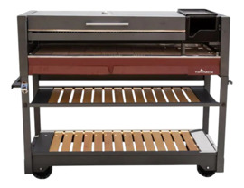 Parrilla Federal Gourmet A Leña 02000080 Con Ruedas