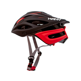 Casco Route Talle L Modelo H4rRl Color Negro Y R...