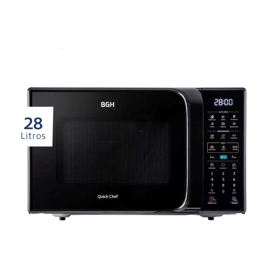 Microondas Eco Negro Digital 28 Litros B228dn20i