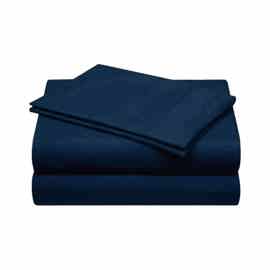 Juego De Sábanas Percal 150 Hilos Queen Size Color A...