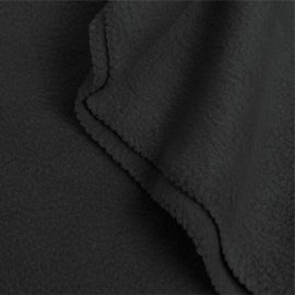 Frazada Polar Lisa 2 1/2 Plazas Color Negro