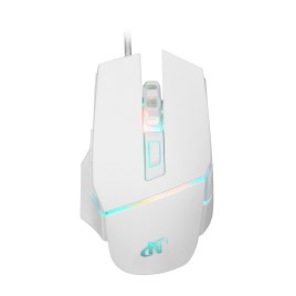 Mouse Usb 6D Gaming 6400 Dpi Con Leds  Nsmog76 Blanc...