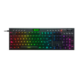 Teclado Gamer K619 Horus Cableado Usb Switch Rojo, ...