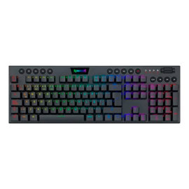 Teclado Gamer Bluetooth Horus K618 Qwerty Color Neg...