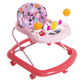 Andador Rosa Musical Con Juegos 3004V2d