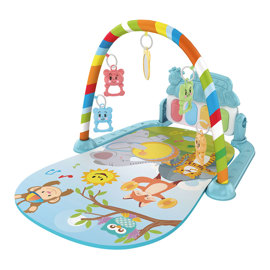 Gimnasio Piano Para Bebes 8705  Animales Celeste