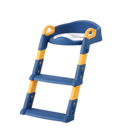 Reductor De Inodoro Con Escalera 4290 Azul