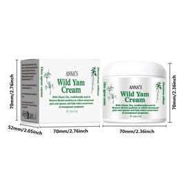 Crema De Ñame Silvestre Anna's Organic Para Equilibr...