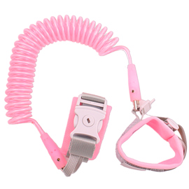 Pulsera Muñequera De Seguridad Rosa Bebe94 Para Niñ...