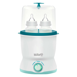 Esterilizador Doble Mamaderas Calentador Multifunci...