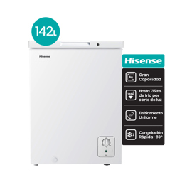 Freezer Horizontal  142L Blanco Cf1n144new
