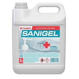 Alcohol Gel Sanigel X 5Lt Casa Thames