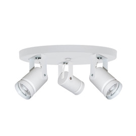 Aplique De Techo Cily Eco 3 Luces Plafon Blanco