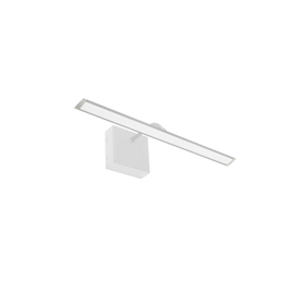 Aplique Pared Cuadra 40 Cm Blanco Movil Calida 