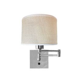 Lampara Aplique Velador Pared Hotel Cuerpo 2 Movimie...