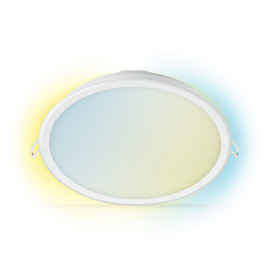 Spot De Embutir Led 24W Luz Calida Y Fria WiFi Plaf...