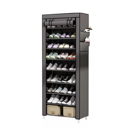 Organizador Zapatero Botinero Gris 9 Niveles 28 Par...