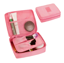 Neceser Organizador De Viaje Rosa Mc249 Portacosmét...