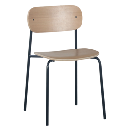 Silla De Comedor Baum Madera Multilaminada Estructur...