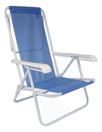 Reposera De Playa Master 002255 Color Azul
