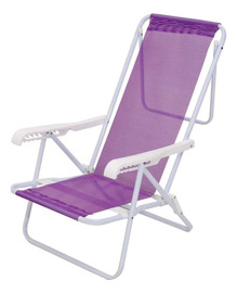 Reposera De Playa Master  002290 Color Violeta