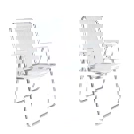 Silla Alta De Aluminio  Sannet Playa Camping 110 Kg