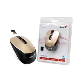 Mouse Inalámbrico  Nx7015 Gold Dorado