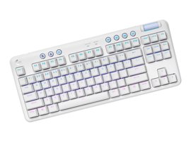 Teclado Mecanico G715 Wireless Aurora Blanco En Ing...