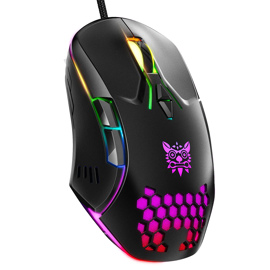 Mouse Gamer Cw902 Con Luz Led Rgb