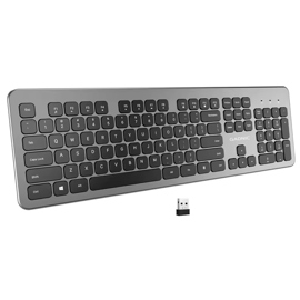 Teclado Inalámbrico Bluetooth Usb 24G 104 Teclas C...