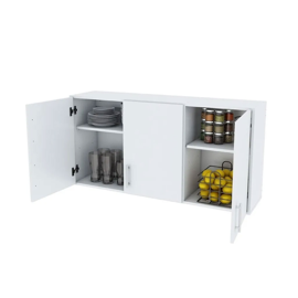 Mueble Alacena Cocina 3 Puertas Melamina 120Cm Color...