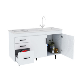 Bajo Mesada 120 Blanco