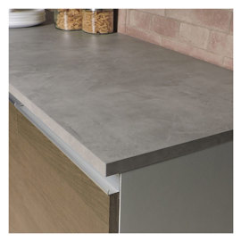 Mesada Para Mueble De Cocina 120Cm Gris