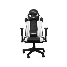 Silla Gamer Ch100 Reclinable Y Ergonómica Blanco