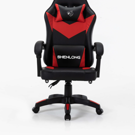 Silla Gamer ShGc135 Negra Y Roja