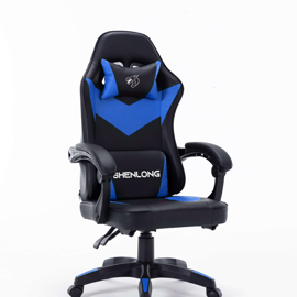 Silla Gamer ShGc135 Negra Y Azul