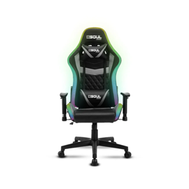 Silla Gamer  Led Rgb Reclinable Negro